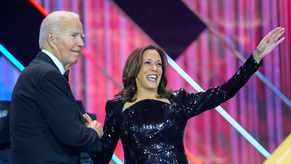 Harris y Biden en el Caucus Negro del Congreso