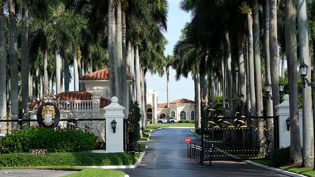 Entrance to the Trump Golf Course