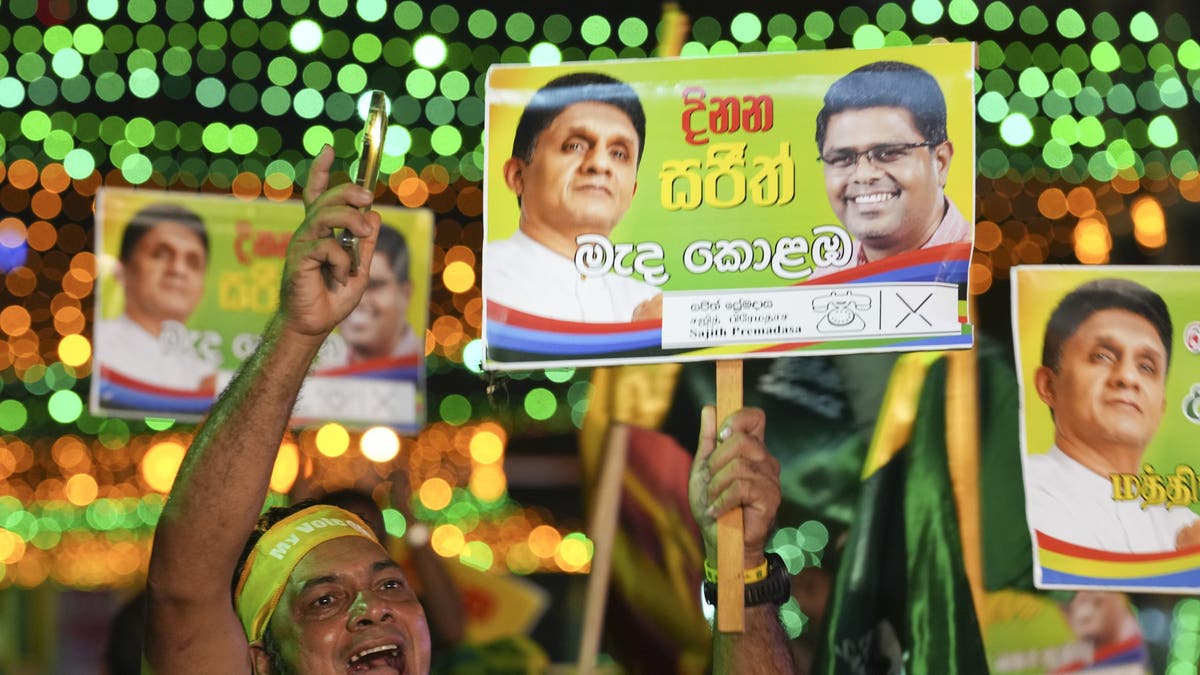 Manifestación en Sri Lanka