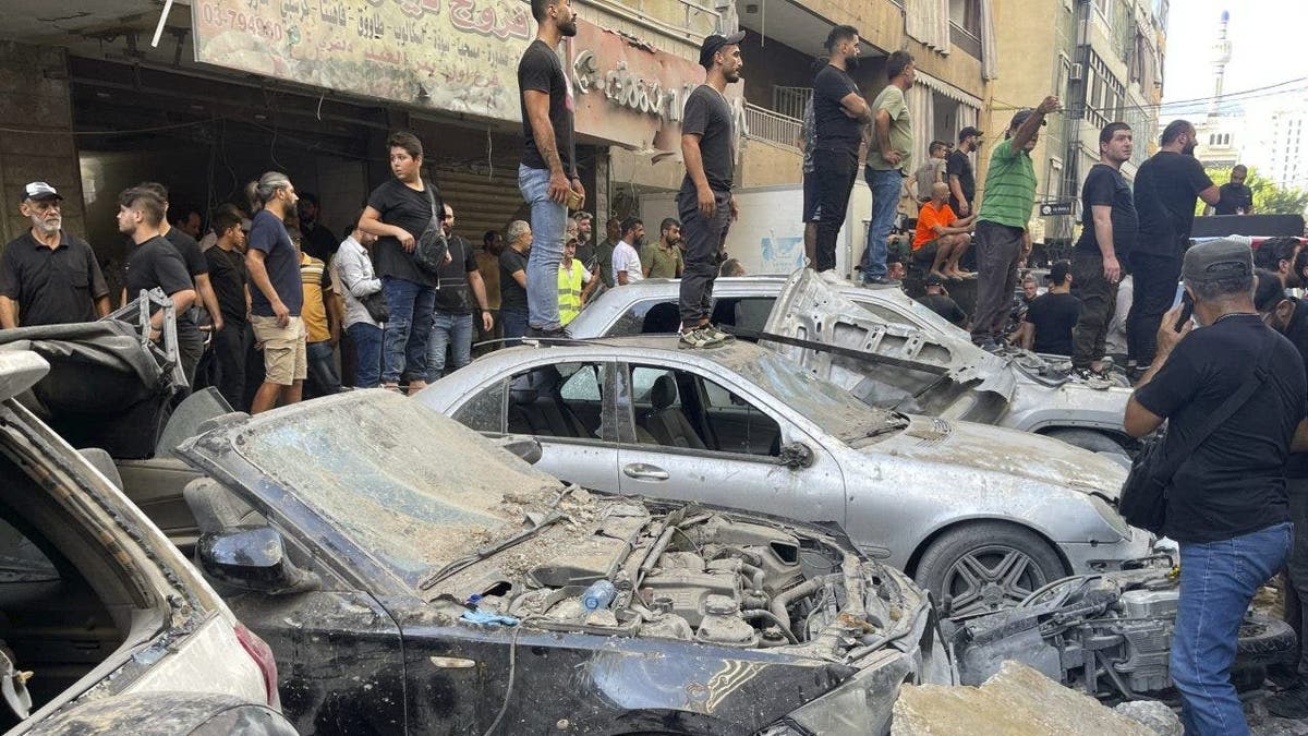 Lebanon Beirut Israel rocket attack