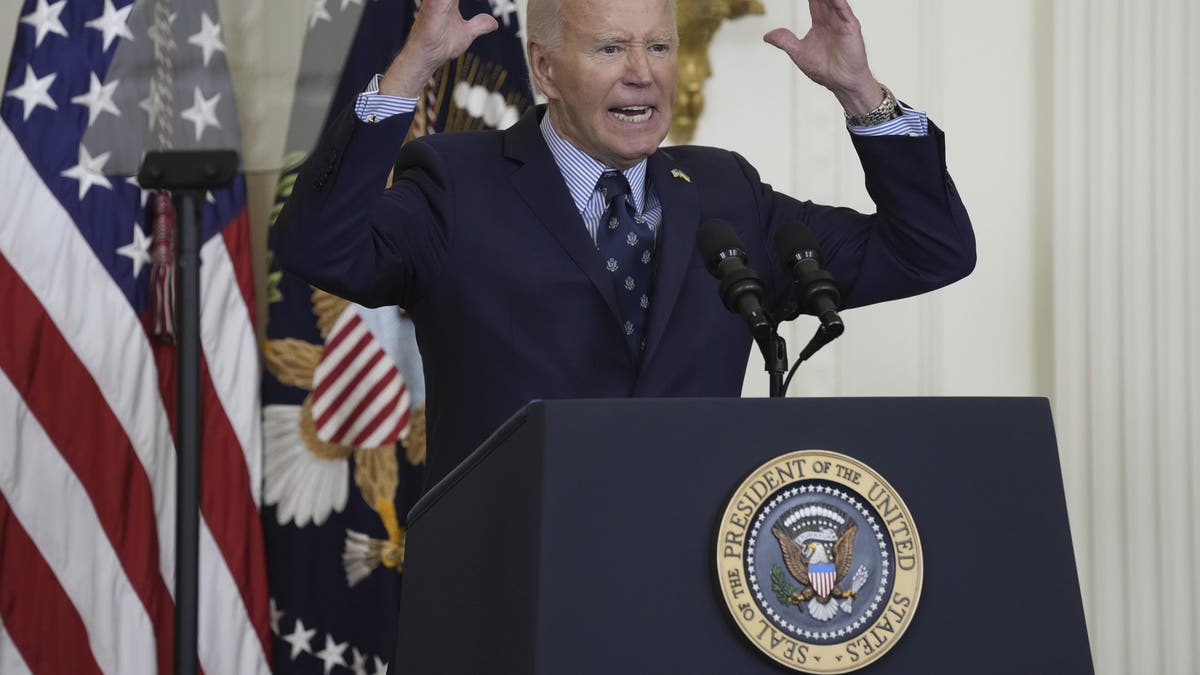 Biden enfadado