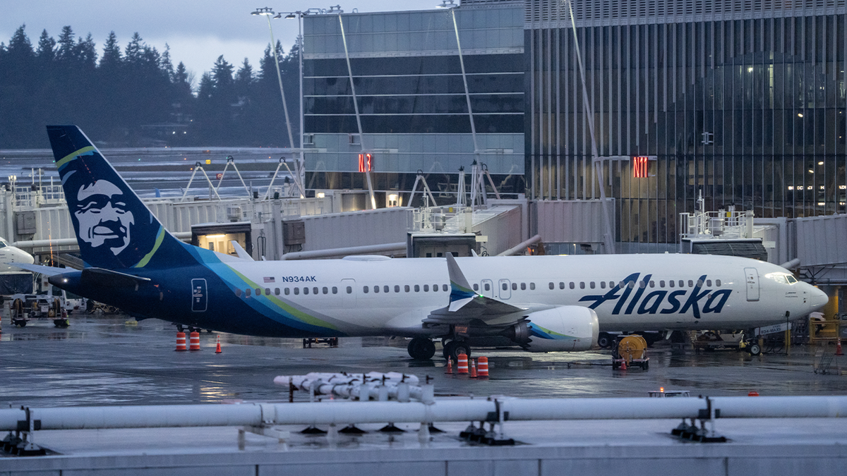 Avión de Alaska Airlines