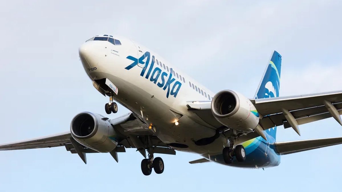 Avión de Alaska Airlines