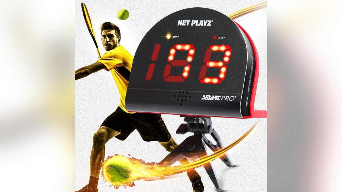 Watch your tennis progress with this tracker.