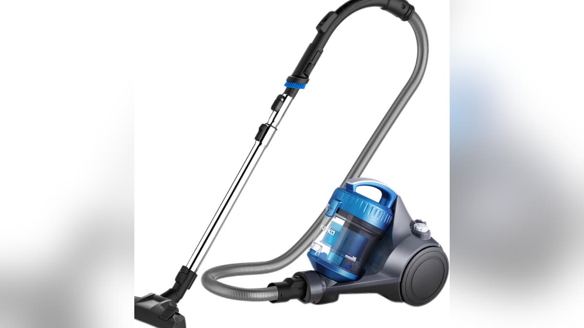 This vacuum is great on carpet and hard floors.