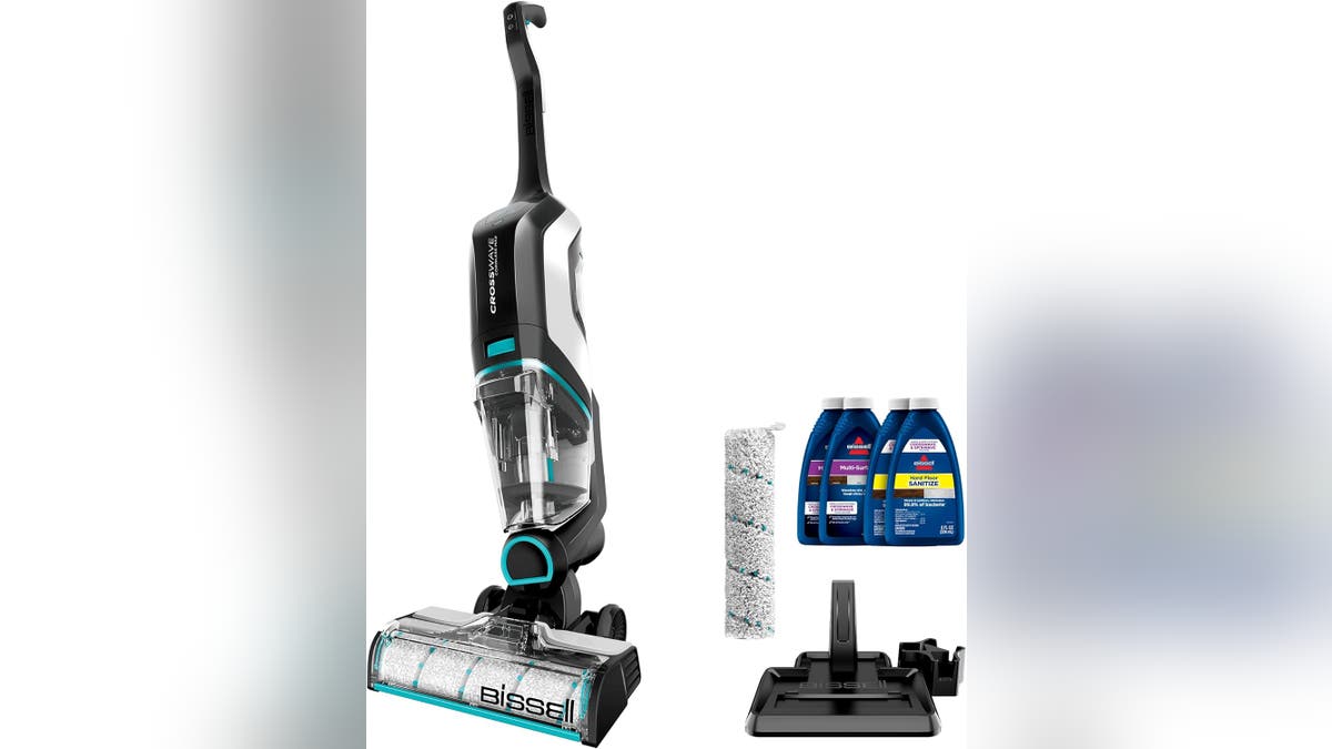 Grab this wet/dry vacuum ?to cut cleaning time in half.