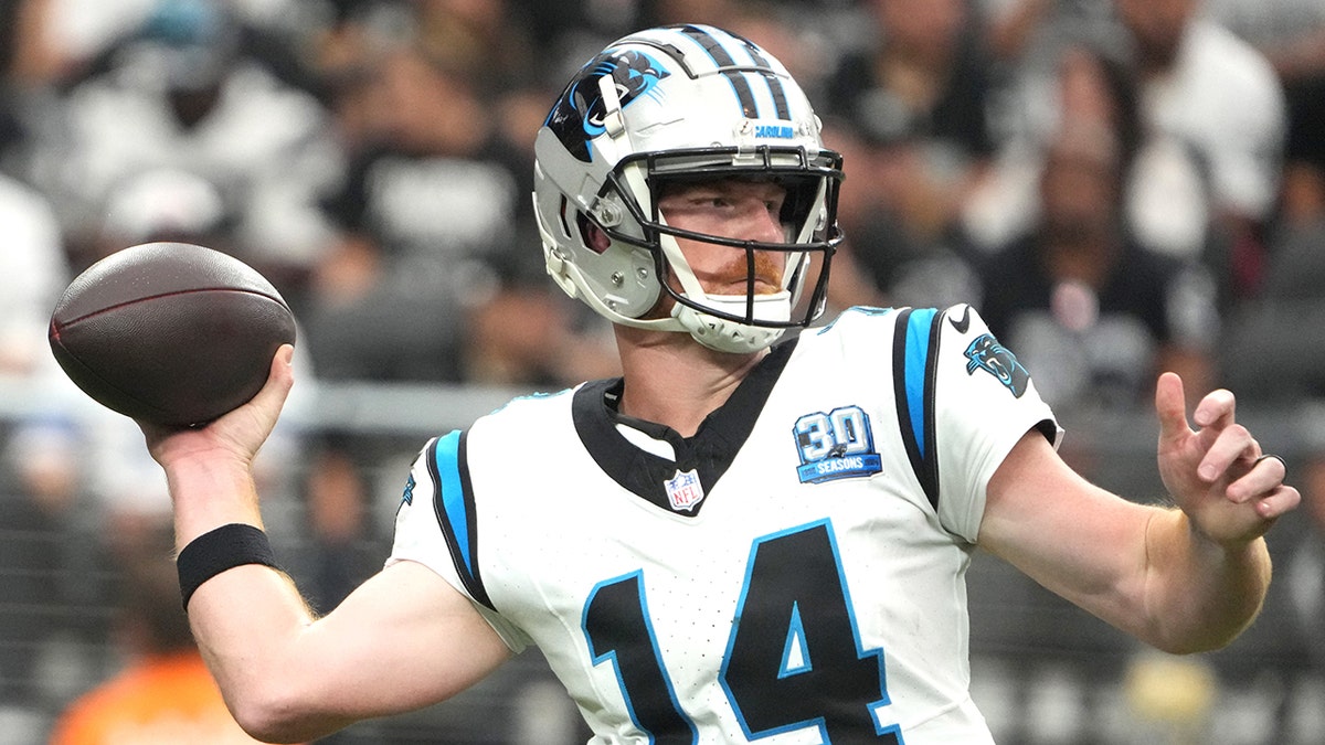 Panthers Dominate Raiders As Andy Dalton, Starting In Place Of Benched ...