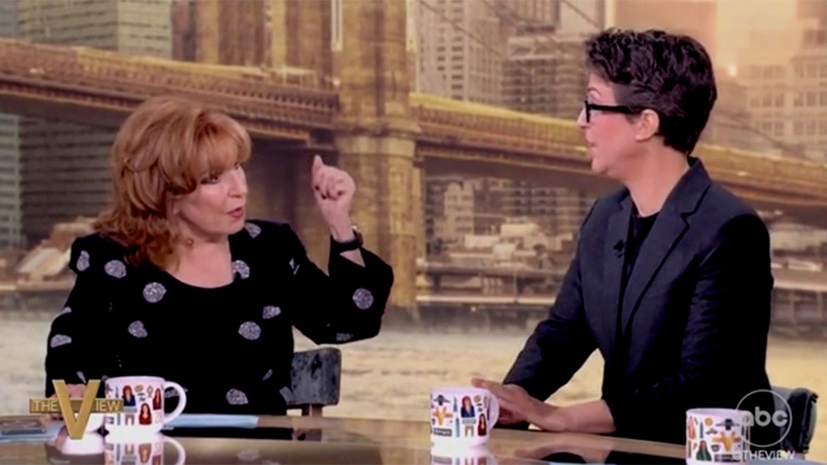 Rachel Maddow and Joy Behar