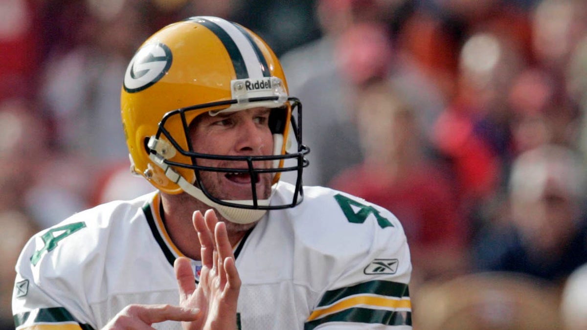 Brett Favre con los Packers