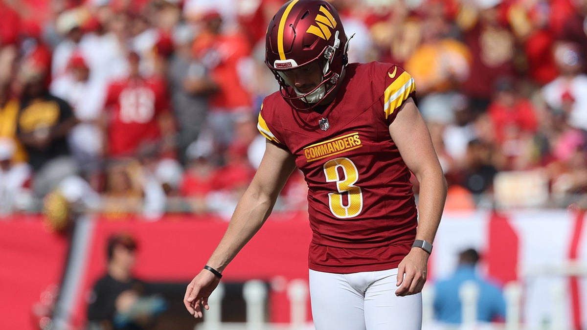 Commanders release kicker Cade York who missed 2 field goals in first ...