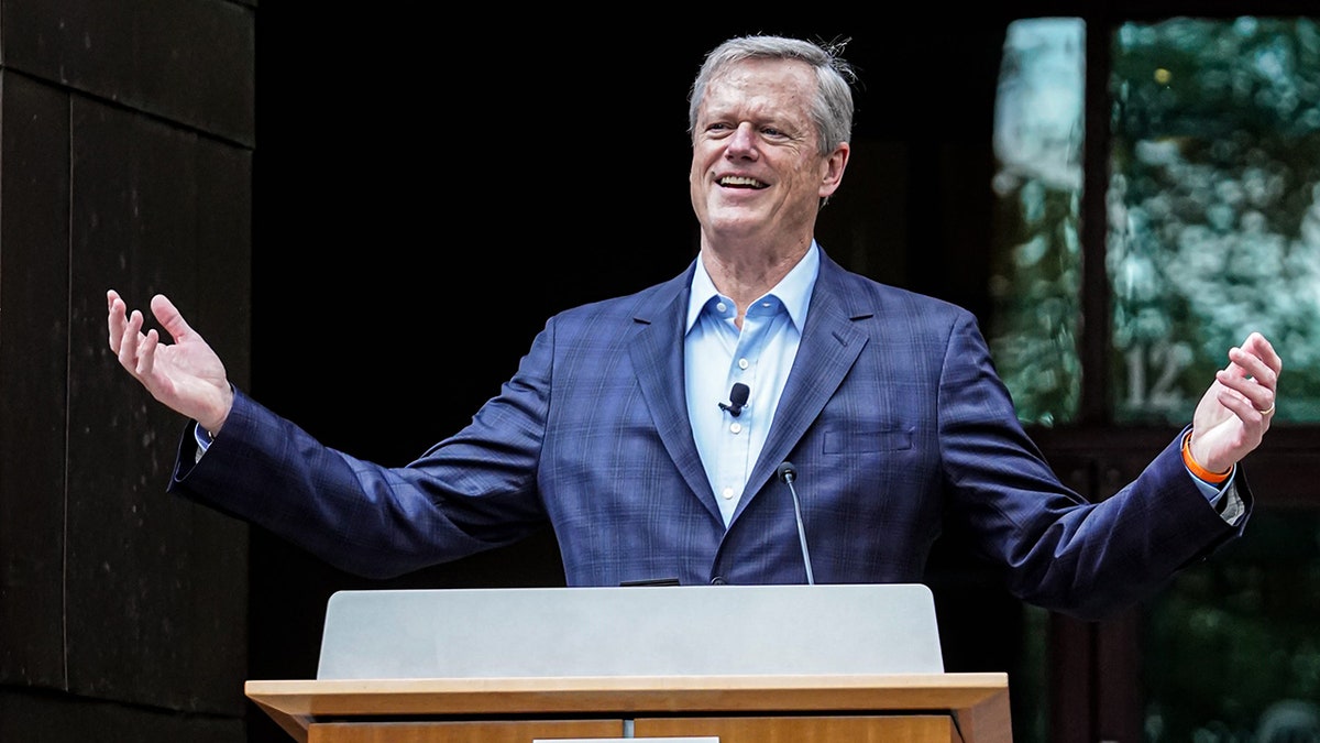 Charlie Baker em Indianápolis