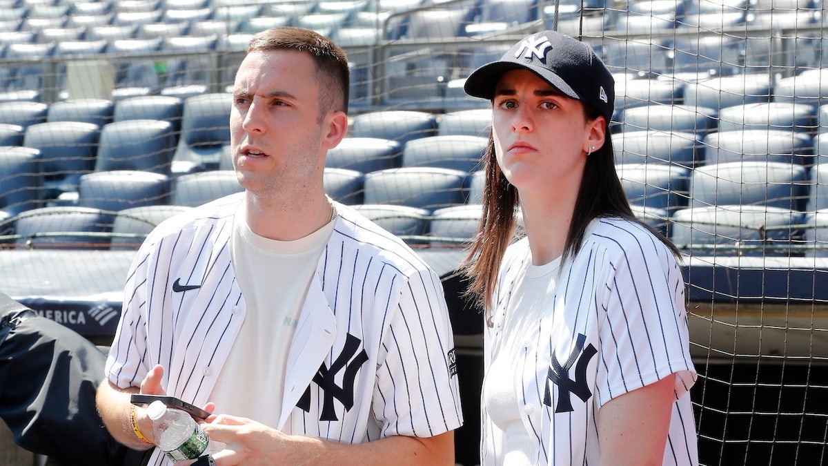 Indiana Fever's Caitlin Clark and boyfriend Connor McCaffery.