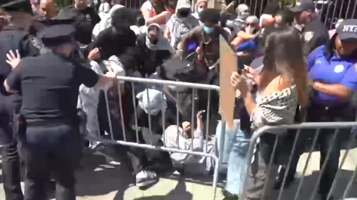 Anti-Israel protests at Columbia University