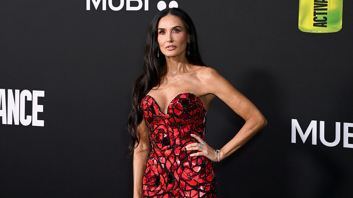 Demi Moore called her role in the new horror film "The Substance" "raw" but "liberating."