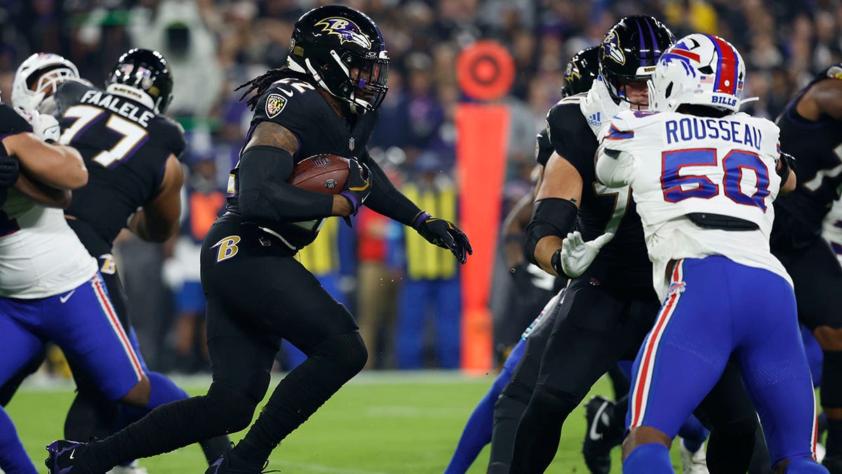 Derrick Henry's stunning 87yard touchdown run makes Ravens history