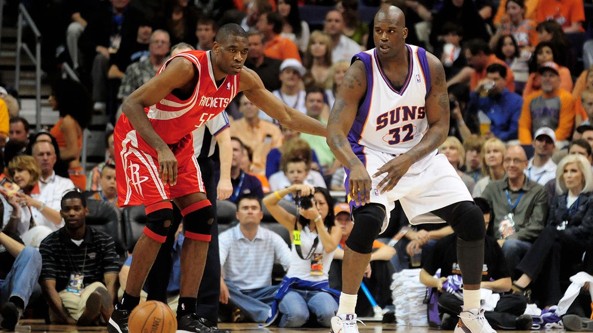 Dikembe Mutombo and Shaq