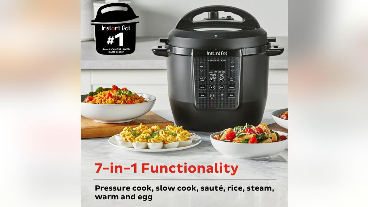 Instant Pot's pressure cookers are highly reviewed.