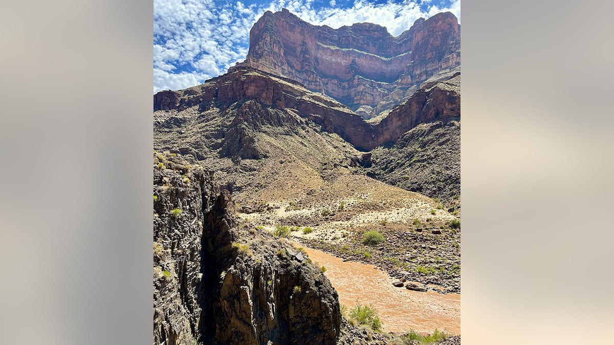 El río Colorado cerca de Thunder River Trail