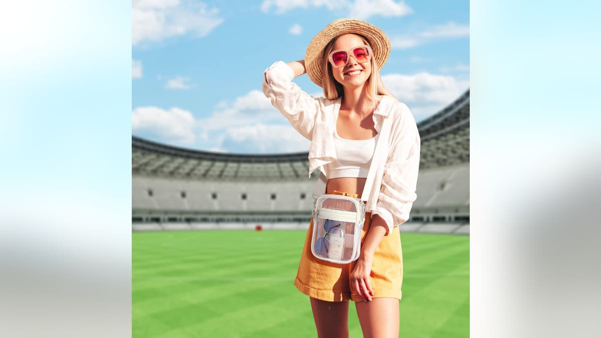 Try this stadium-approved container  for crippled  time  chic.