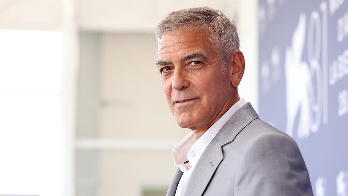 Primer plano de George Clooney