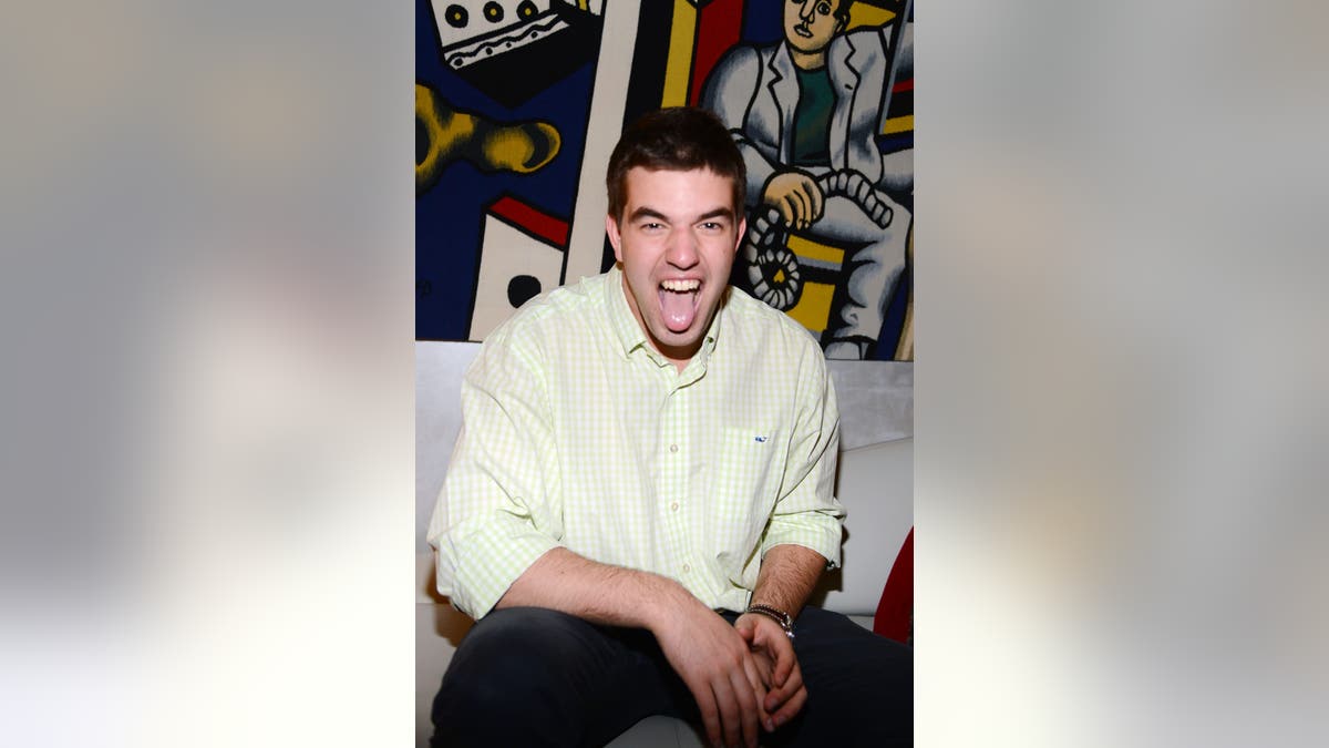 Billy McFarland tongue out