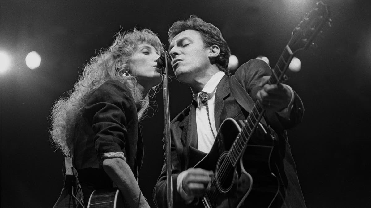 Patti Scialfa y Bruce Springsteen