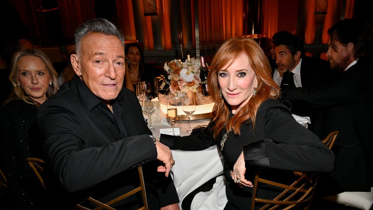 Bruce Springsteen and Patti Scialfa