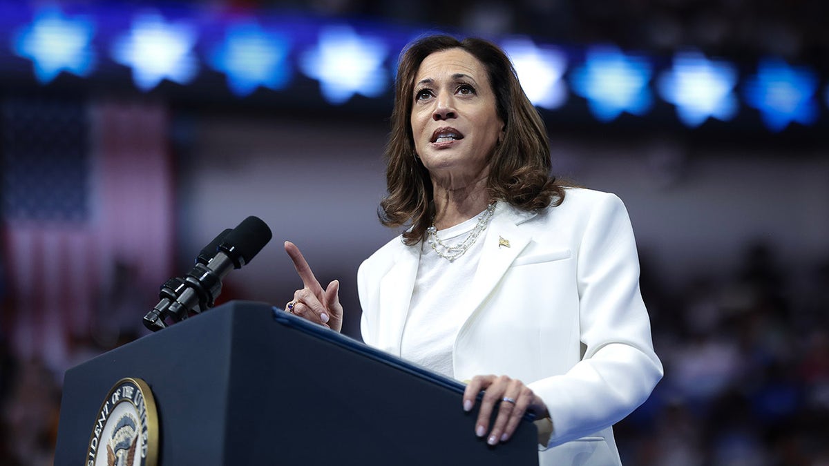 Harris at campaign rally in Georgia