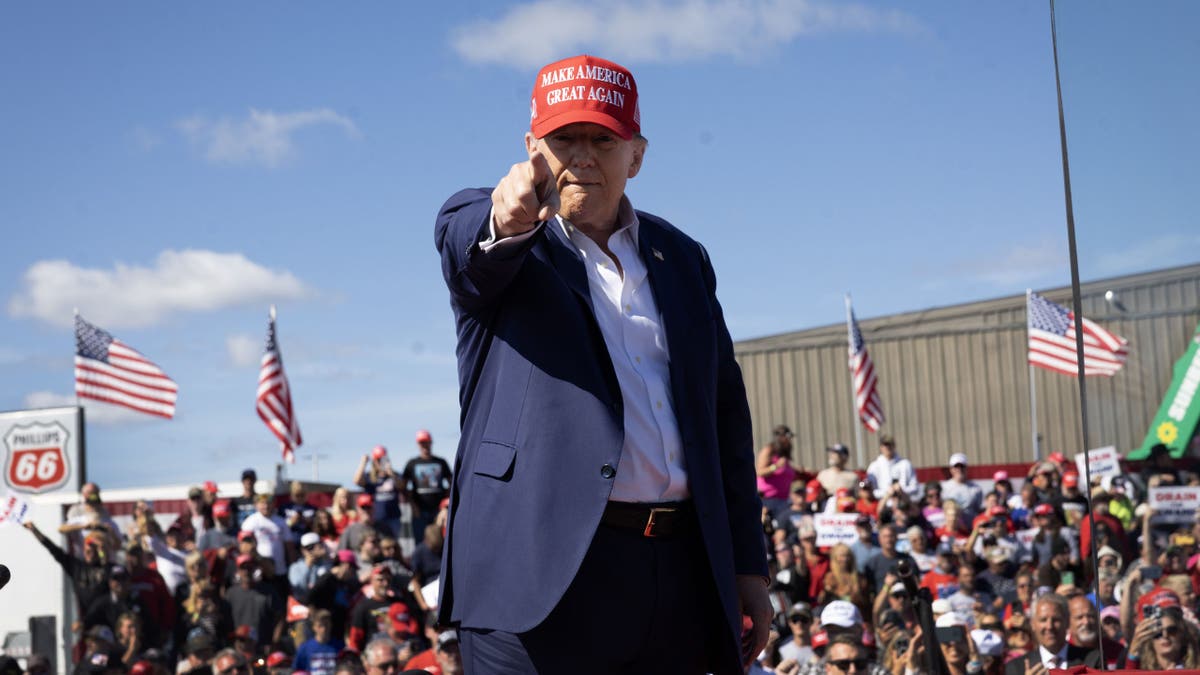 Trump hace campaña en Wisconsin