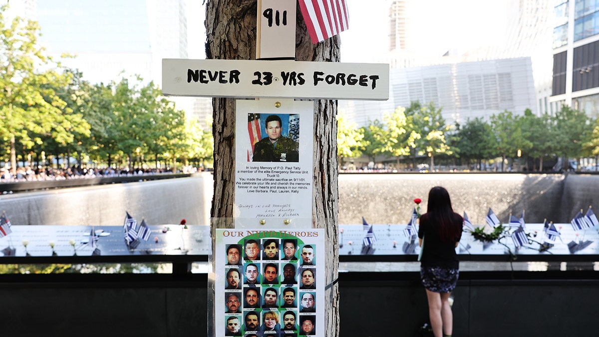 memorial do nypd na comemoração do 11 de setembro