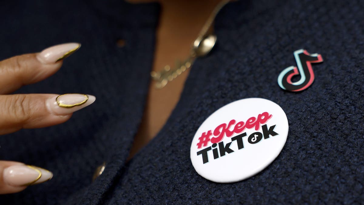 TikTok button