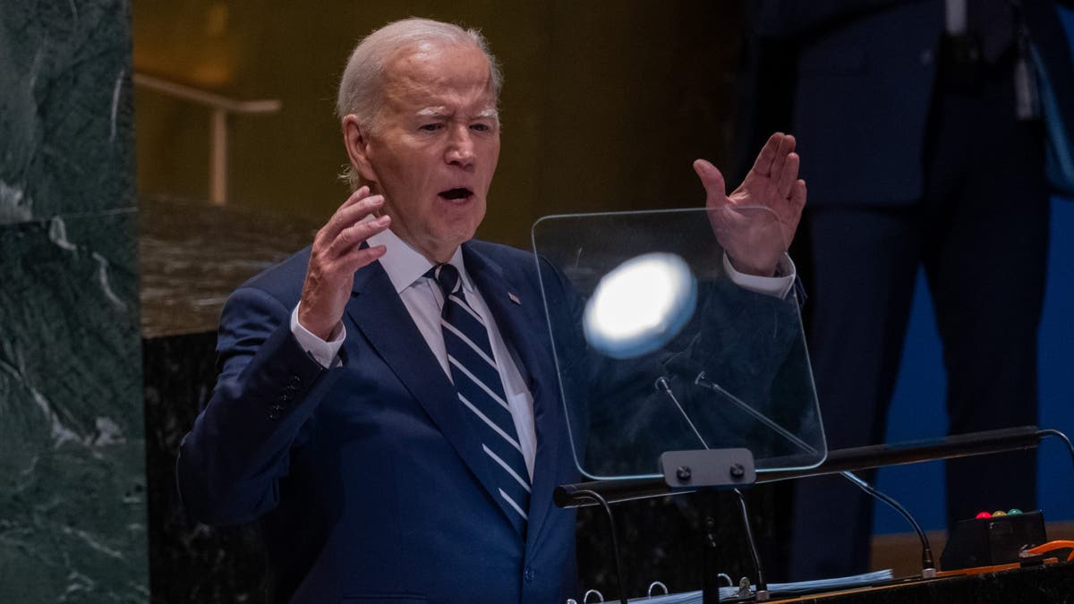 Biden speaks at the UNGA