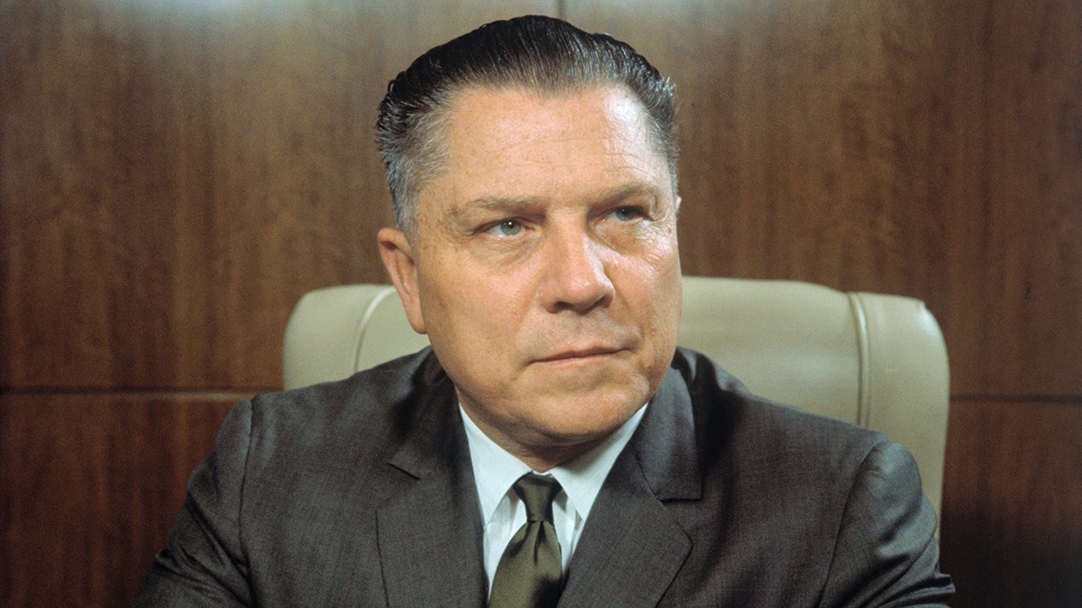 Jimmy Hoffa, presidente del sindicato de camioneros