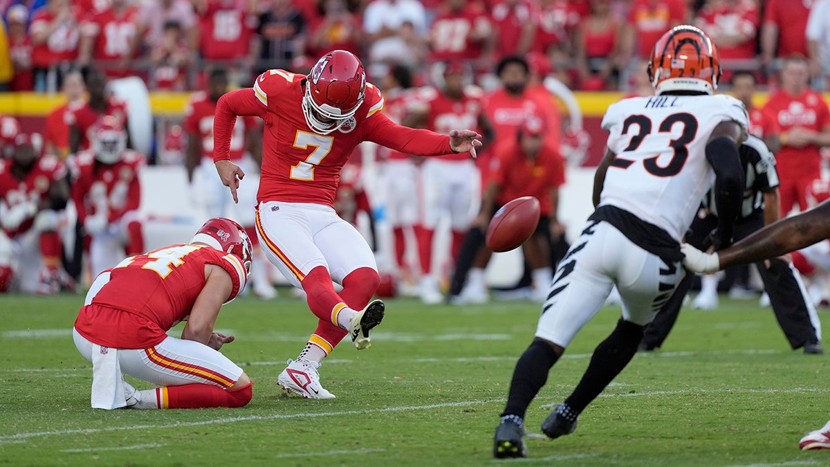 Harrison Butker'ın tekme vuruşu