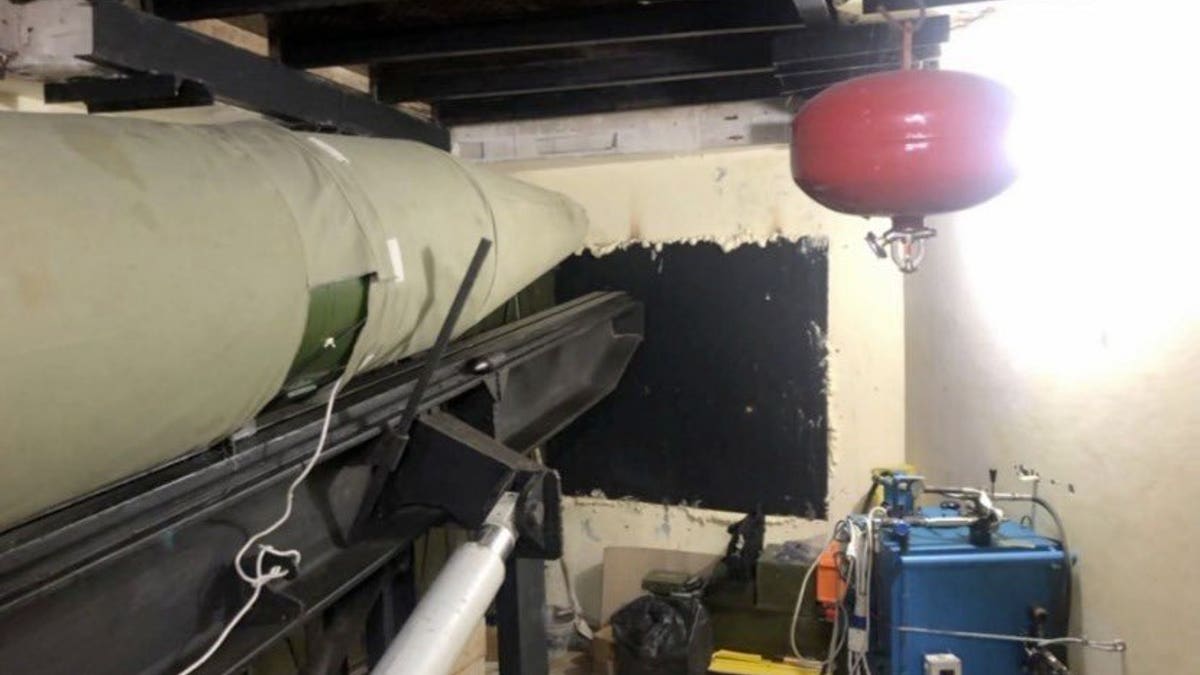 Hezbollah rockets are stored in a building somewhere in Lebanon.