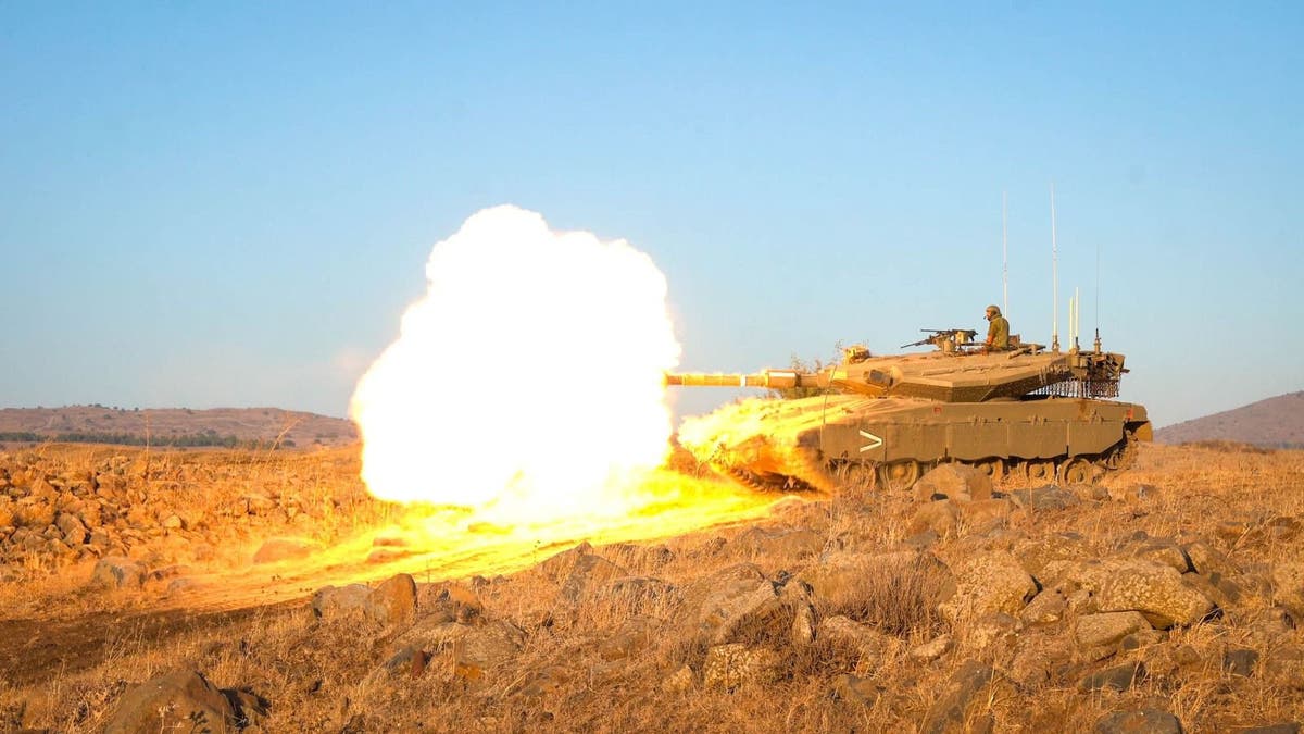 Tanque israelí