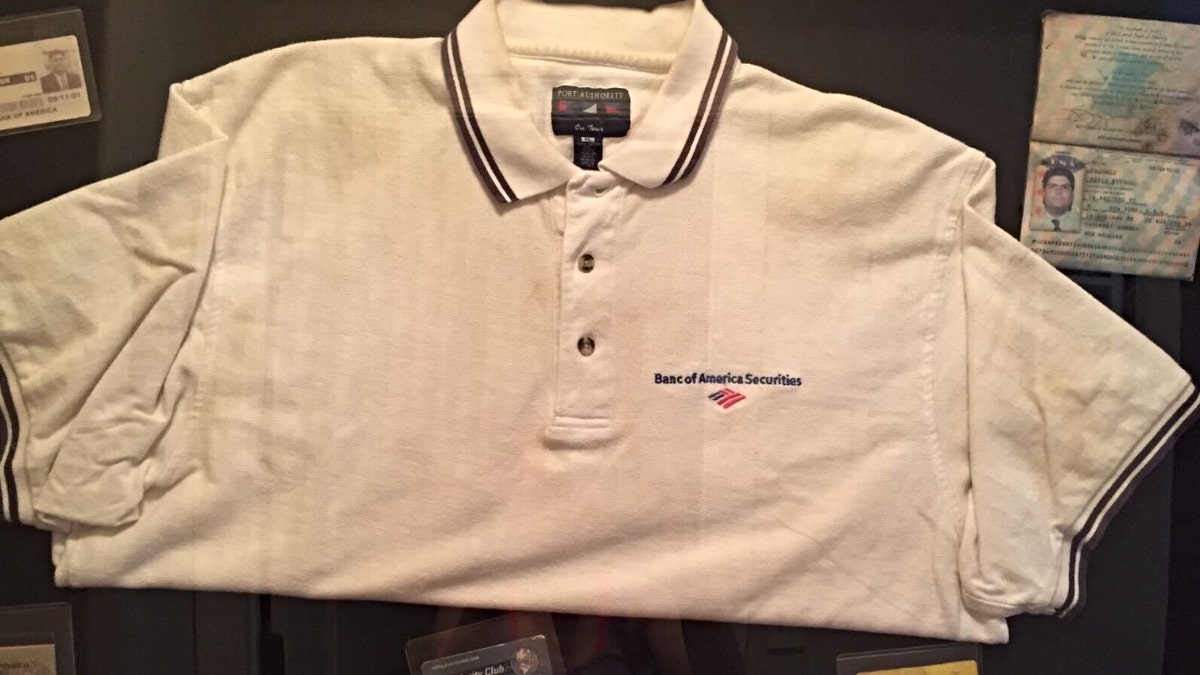 The Bank of America shirt David Paventi wore on September 11.