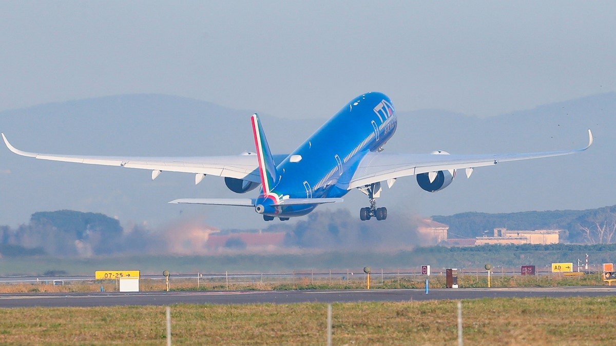 ITA Airways plane takes off