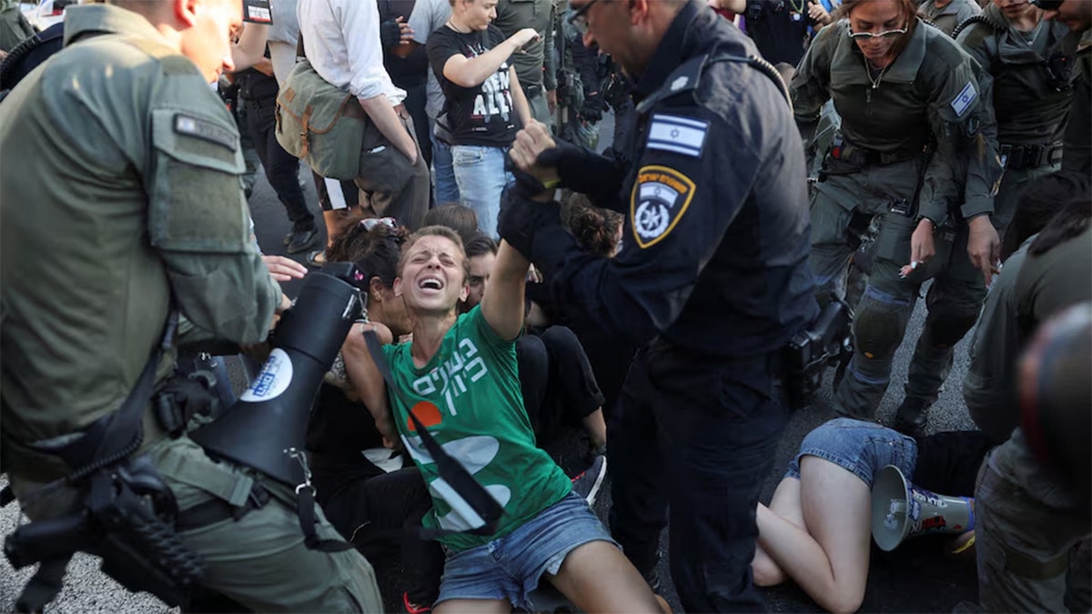 Persona trasladada por la policía