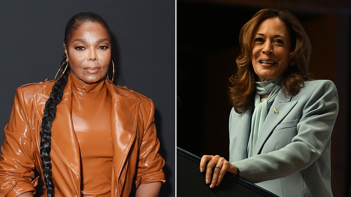 Janet Jackson and Kamala Harris