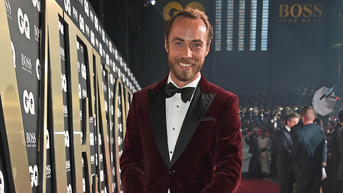 James Middleton en la alfombra roja