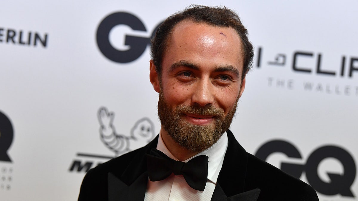 James Middleton en la alfombra roja