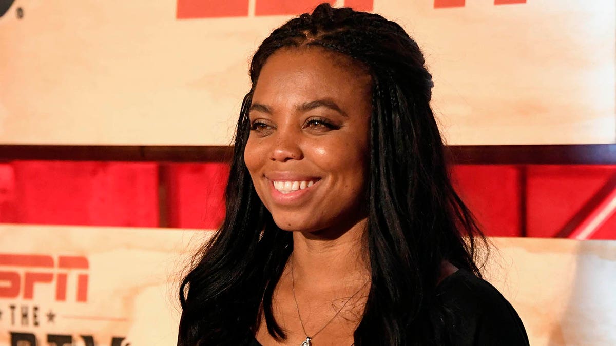 Jemele Hill em uma festa da ESPN