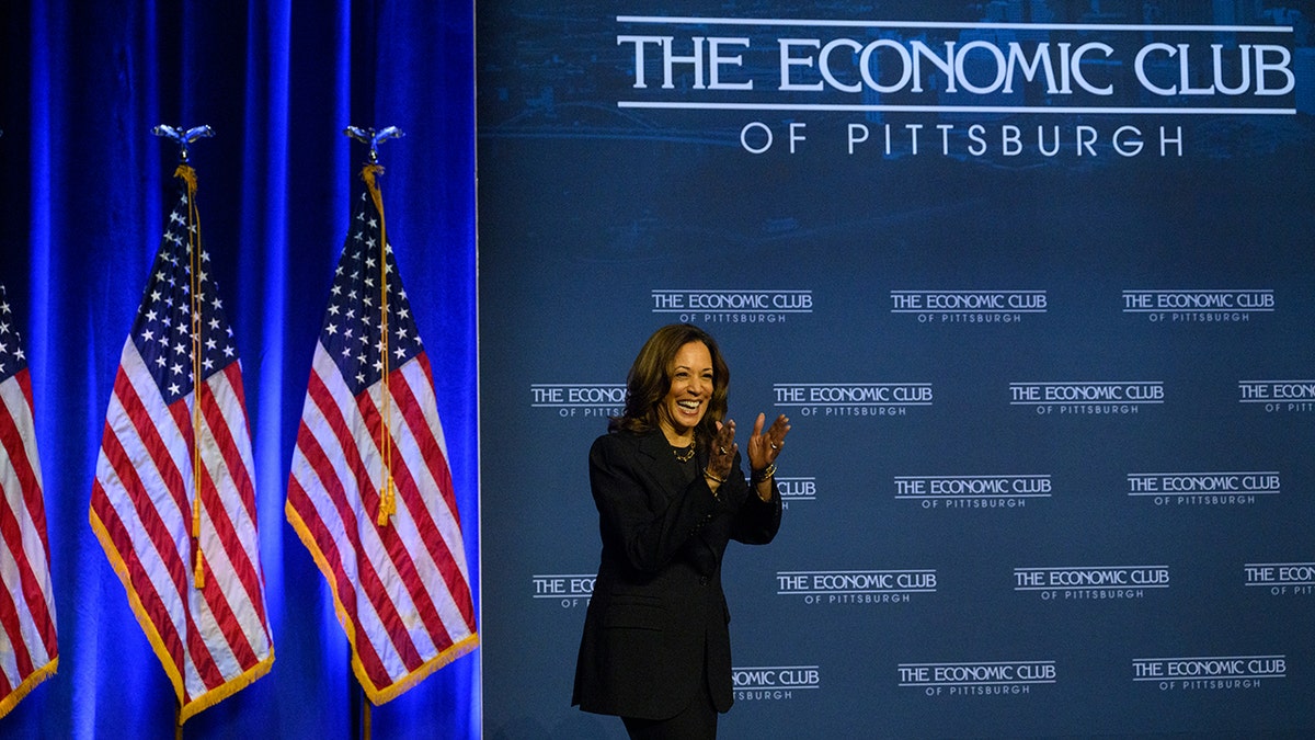 Kamala Harris at the Economic Club