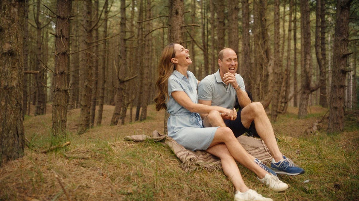 Kate Middleton looks happy as she appears in a video to update the public on her cancer battle