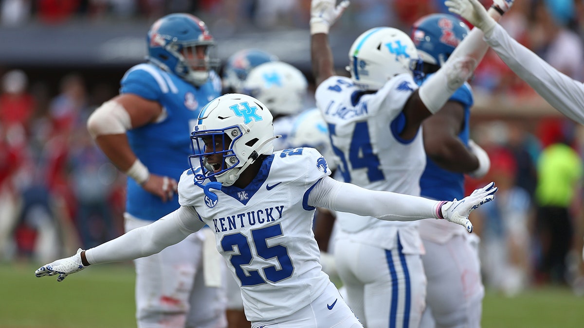 Unranked Kentucky upsets No. 6 Ole Miss after kicker misses potential game-tying field goal  at george magazine