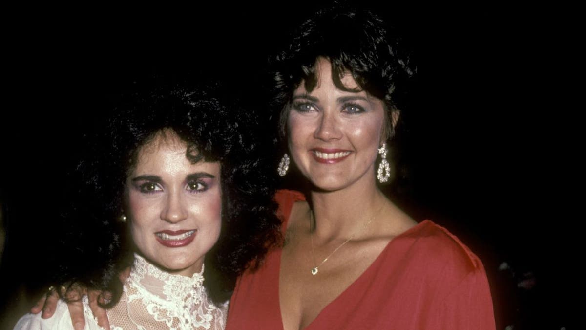 Lynda and Pamela in the 80s