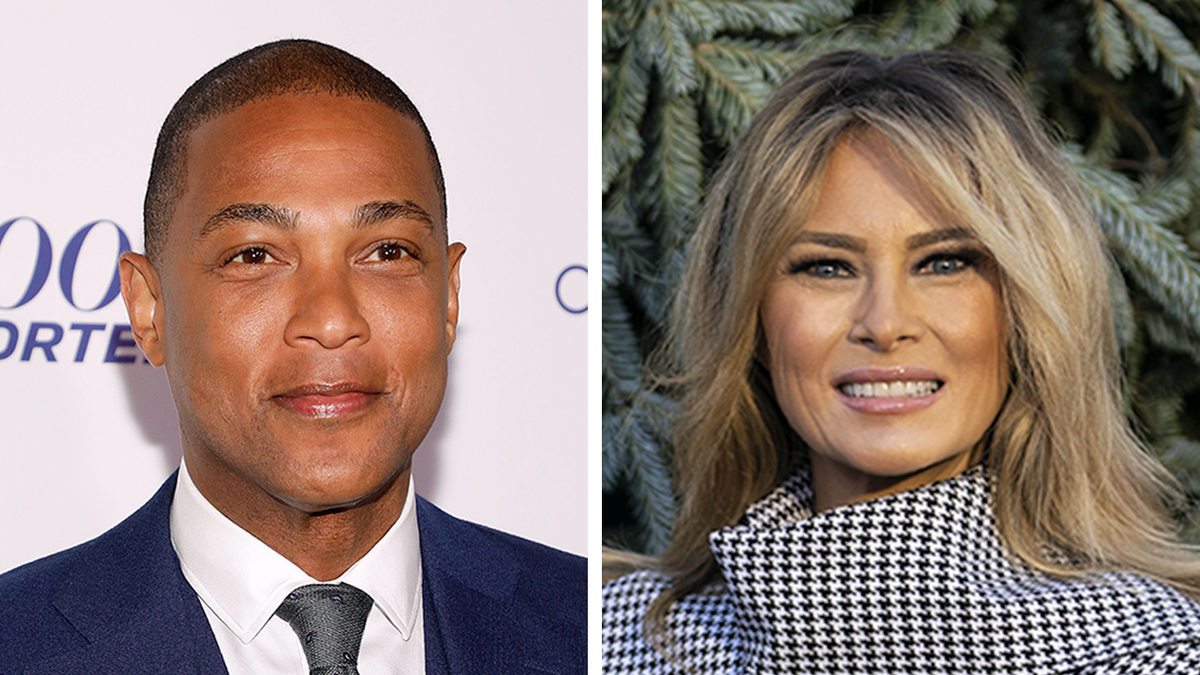 Photos of Don Lemon/Melania Trump