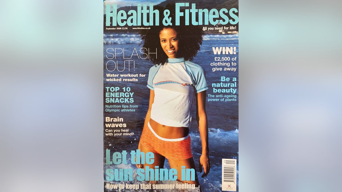 Lisa Phillips en la portada de Health & Fitness