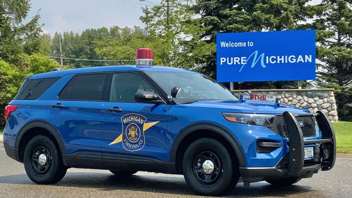 Vehículo de la Policía Estatal de Michigan